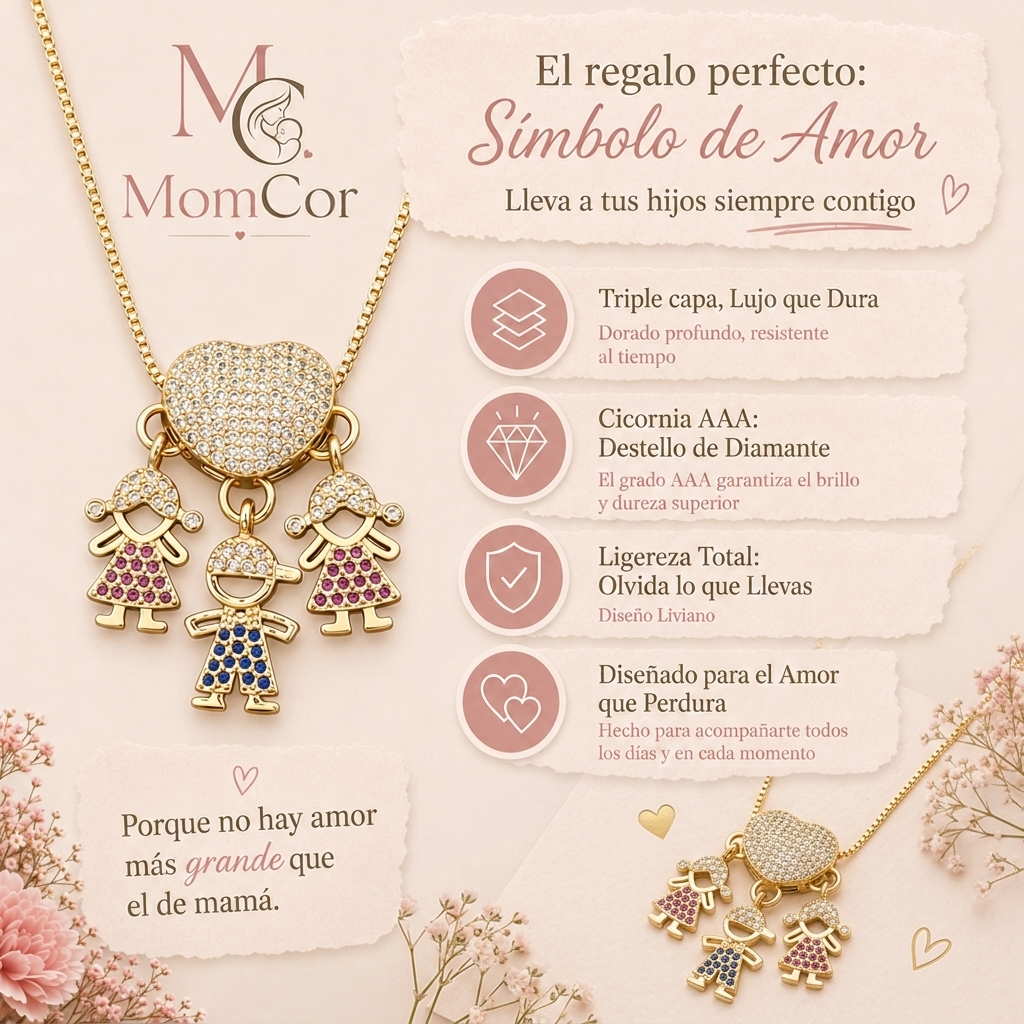 Collar de Hijos para Mamás