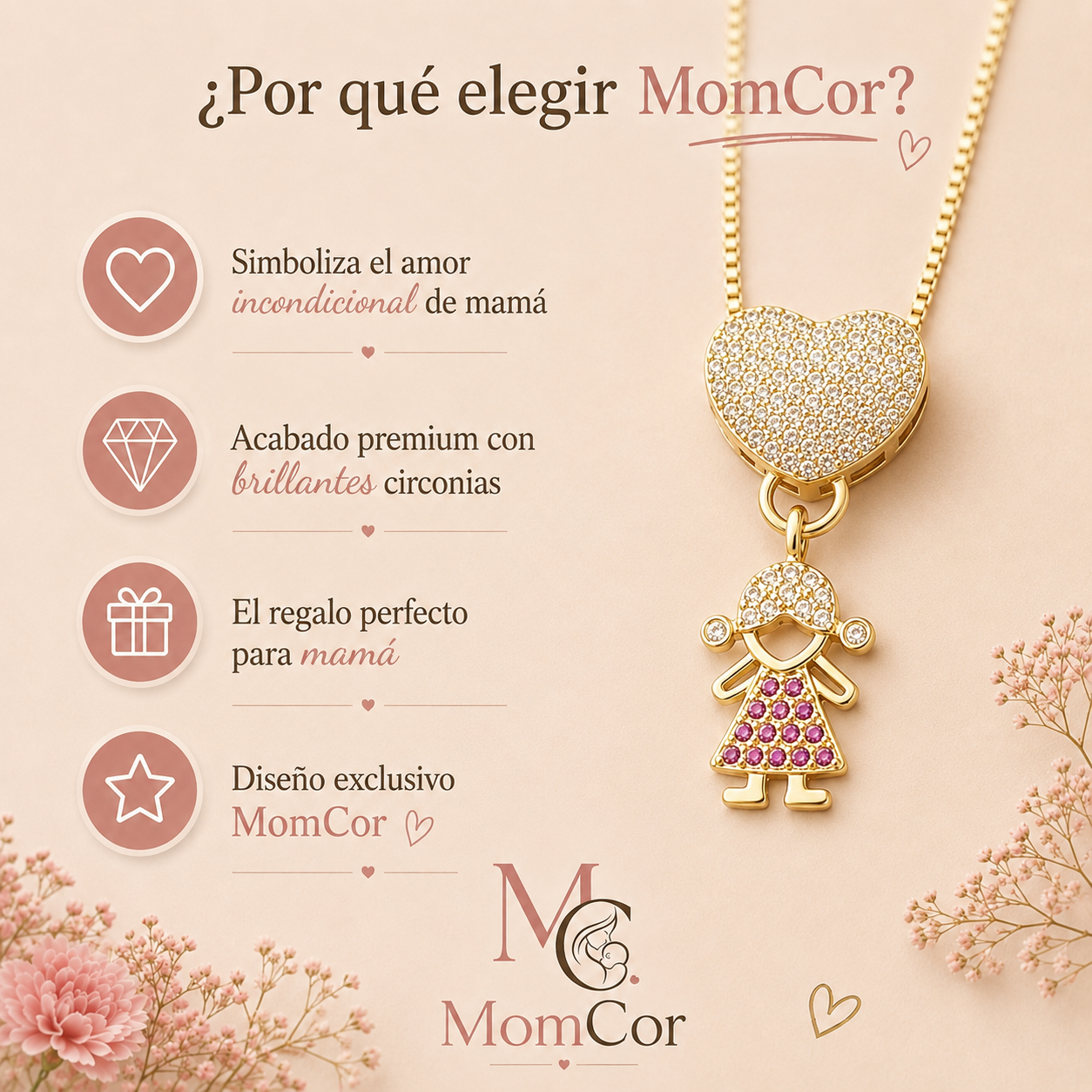 Collar de Hijos para Mamás